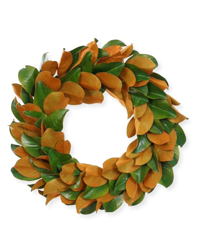 30" Magnolia Leaf Wreath